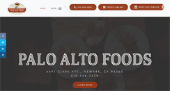 Desktop Screenshot of paloaltofoods.com
